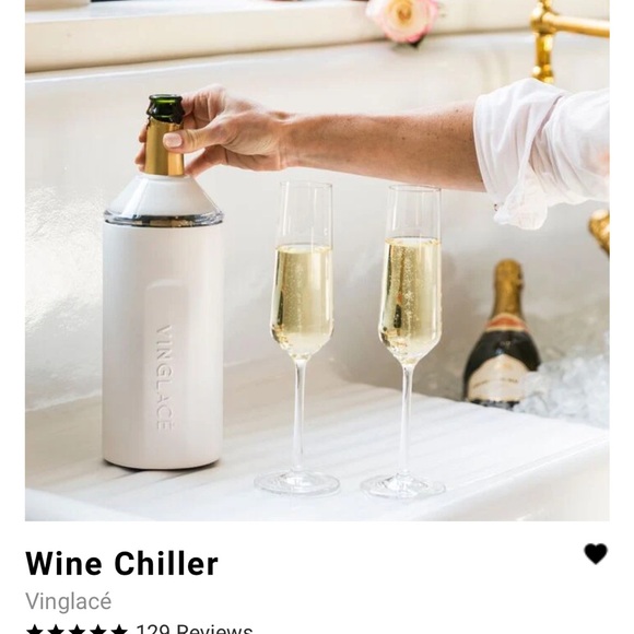 Vinglace Other - NEW:  vineglace wine bottle chiller (personalized J)